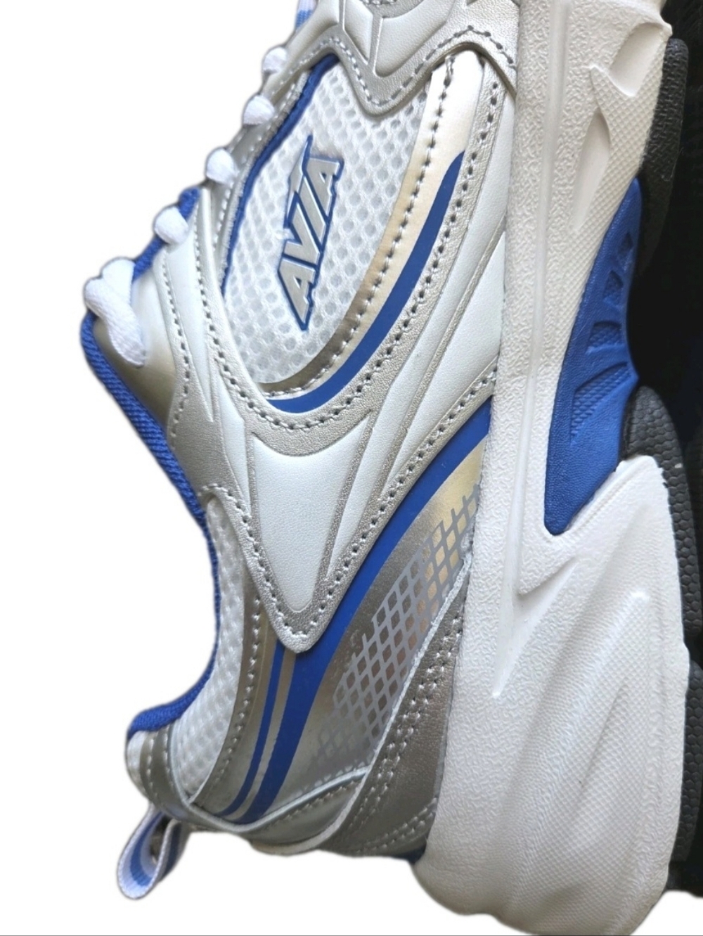 AVIA 5000 Performance Control White/Blue/Silver Sneakers US Women's Size 10 - Picture 11 of 17